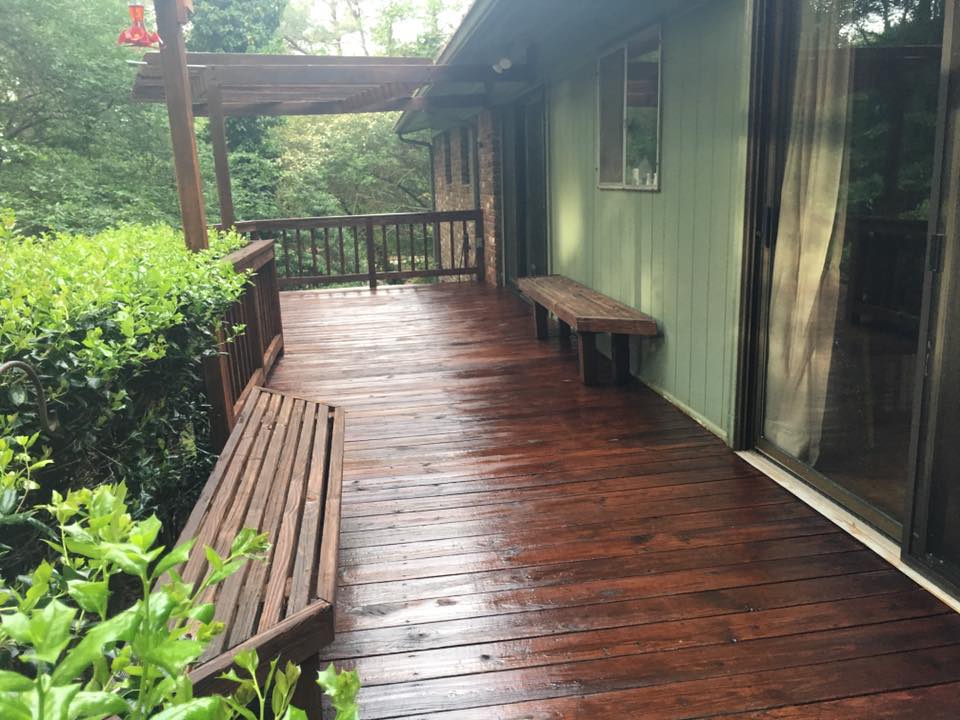 deck sealing Roswell