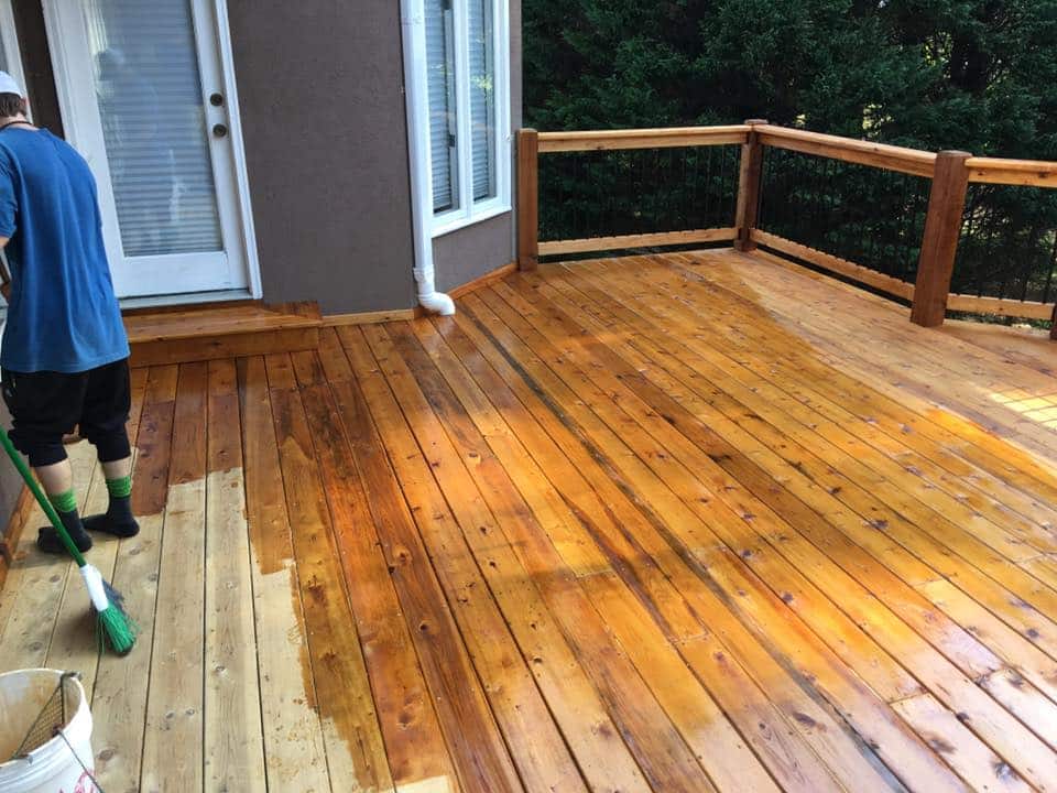roswell deck staining near me
