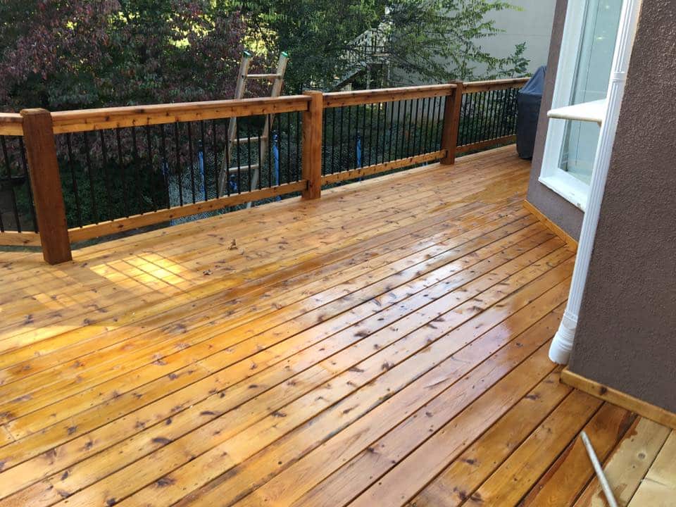 deck staining Roswell GA