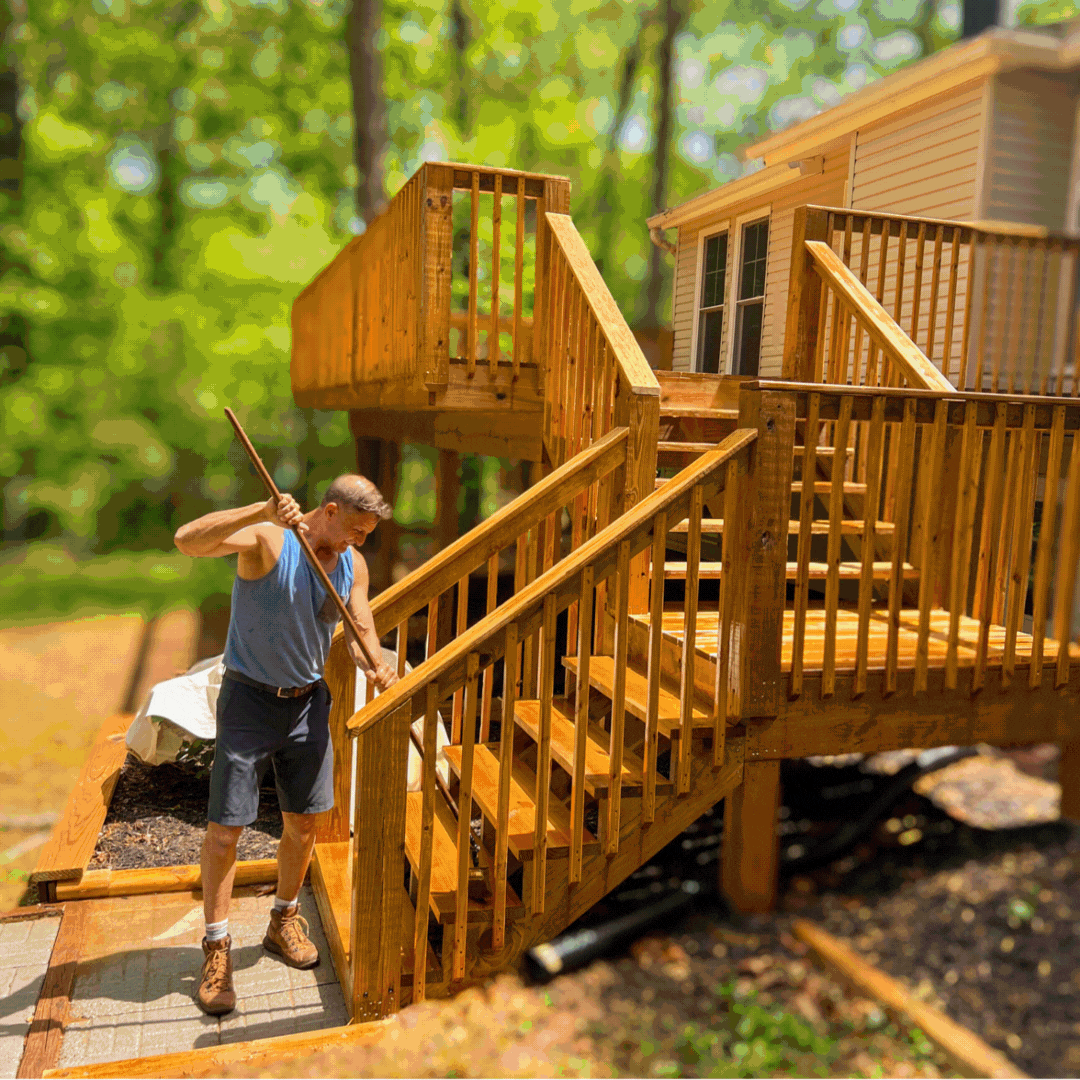 Professional deck restoration and pressure washing and cleaning services in Atlanta for homes and outdoor spaces.