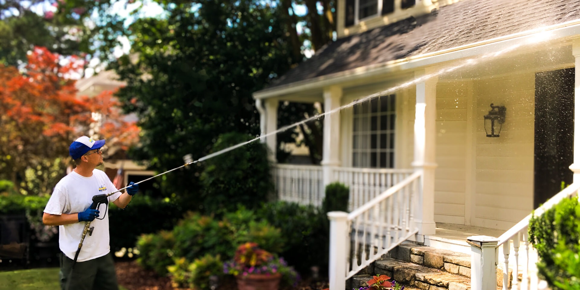 Professional exterior home pressure washing service near you - EXPLORE SERVICES PRICES